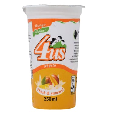 4Us Mango Yoghurt 250ml