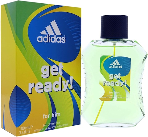 Adidas Get Ready Eau De Toilette Spray For Men - 100ml