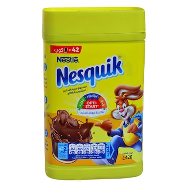 نستله  مسحوق شوكولاته نسكويك، 420 غرام