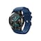 Generic-22mm Silicone Watch Strap Band Watchband Wristband Replacement with Buckle Stripe Surface Compatible with HUAWEI WATCH GT 2 46mm / MagicWatch 2 46mm