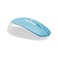 Promate 2.4G Wireless Mouse, Professional Precision Tracking Comfort Grip Mouse with USB Nano Receiver, 10m Range, 800/1200/1600 DPI Switch and 4 Functional Buttons for Mac OS, Windows, Tracker Blue