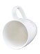 Shallow Porcelain Mug TS-WH-50 White 350ml