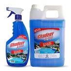 Buy Ghadeer glass cleaner 4 L + 650 ml in Saudi Arabia