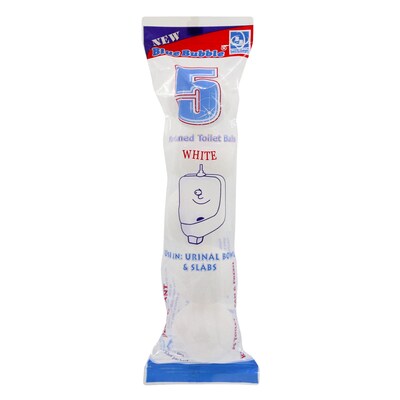Blue Bubble Wc Balls White 200G