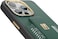 Levelo Morphix Gripstand Case: Multi-Positioning, Cardholder, Shock-Proof Edges, PU Finish, Built-in Grip (Green)