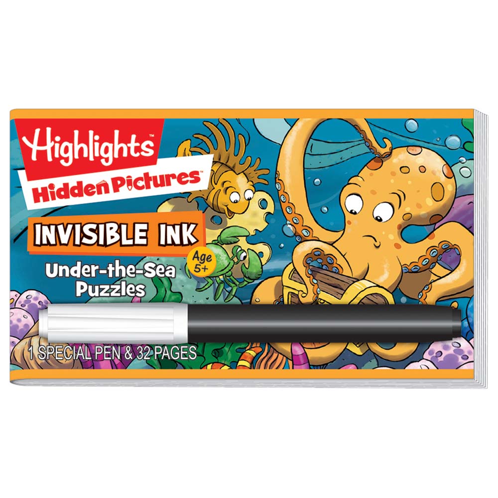 Buy Highlights Mess Free Invisible Ink Learning & Activity Under The ...