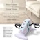 Marshal Fitness Electric Pedal Exerciser, Adjustable Portable Electric Mini Exercise Bike, Electronic Physical Therapy and Rehab Bike, for Arm and Leg Rehab Work-Out, with Remote Control-Mf-0070