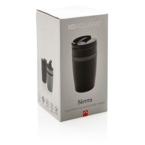 SIERRA - Leak Proof Vacuum Coffee Tumbler - Black
