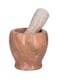 Royalford Marble Mortar Pestle Set Beige 1Cm