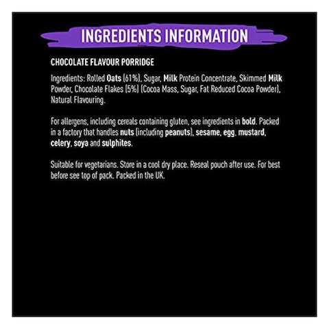 Fuel 10K Chocolate Instant Porridge 490g