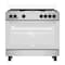 بوتاجاز بيكو غاز - 90 سم 5 شعلة - لون ستانلس - GGR 15115 DX NS