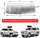Jecar Front Windshield Sunshade, Jecar For 4Runner Sunshade Car Sun Shade Heat Shield Custom-Fit Sunshade Sun Visor Mat For 2017 2018 2019 2020 Toyota 4Runner Suv