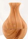 Generic - Countertop Vase Shape Ultrasonic USB Humidifier 3W DQ186202 Light Brown