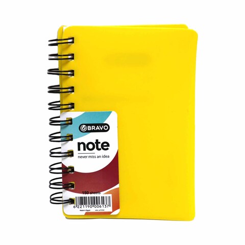Sasco Bravo Note Double Wire - 150 Sheets
