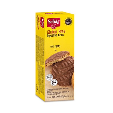 Dr Schar Digestive Choc 150GR