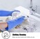 ZALCOON Household Rubber cleaning gloves Blue Large for Household,Reuseable dishwashing gloves for Kitchen.