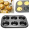 Generic 6 Grid Muffin Cake Mould
