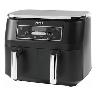 Ninja Foodi Dual Zone Air Fryer, AF300ME, Granite Grey, 7.6 L