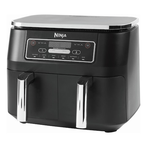 Ninja Foodi Dual Zone Air Fryer AF300ME Granite Grey 7.6L