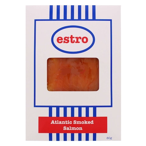 Buy Estro Atlantic Smoked Salmon 80g in UAE