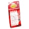 Command 17006ES Hooks, small, Holds 225 gr. each hook, white color. 6 hooks and 8 strips/pack