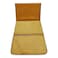 Fabienne 2 in 1 Foldable Prayer Mat and Backrest with Storage Pocket Golden Beige
