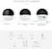 EZVIZ C6TC, 1080p WiFi Smart Home Security Camera, Surveillance Camera with Motion Tracking, 360&deg; Rotating, Two-Way Talk, Brilliant Night Vision - White
