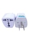 Generic - AC Power Converter Plug Adapter Connector White
