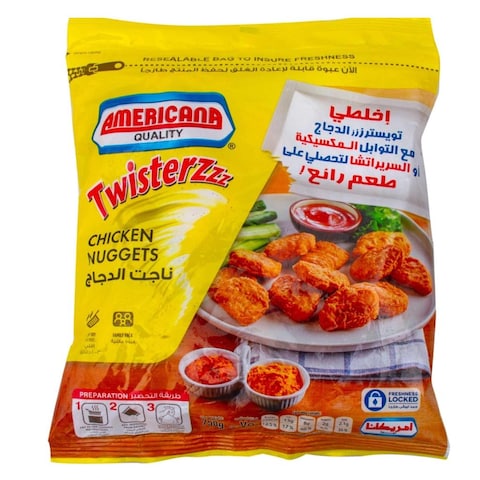 Americana Quality Twisterzzz Chicken Nuggets 750g