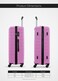 Lightweight 2-Pieces ABS Hard side Travel Luggage Trolley Bag Set with Lock for men / women / unisex Hard shell strong