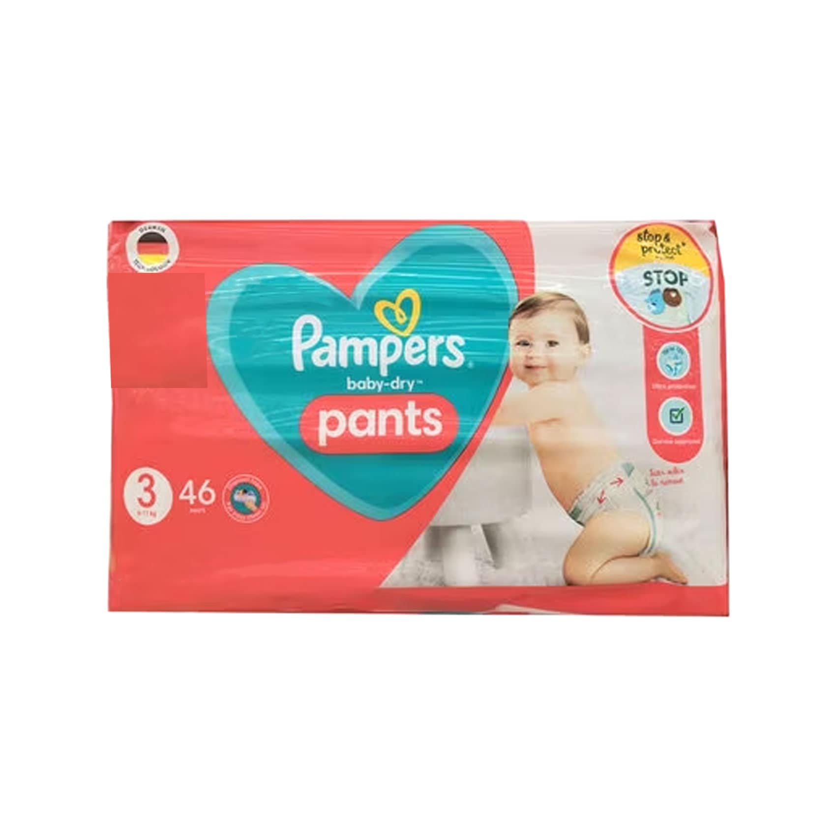 Buy Pampers Baby Dry Diaper Pants Size 46 Pieces Online
