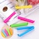Marrkhor 40 Pcs Plastic Sealing Clips, Bag Clips For Food,Food Sealing Clip For Snack,Chips Bags,Kitchen Storage Bag