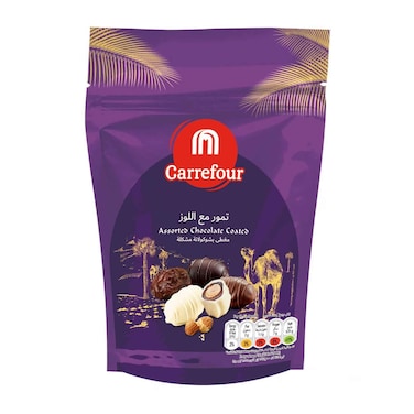 Maf Carrefour Date Assorted Chocolate Coated 250gr