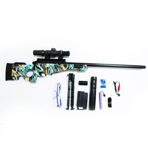 Electric Gel Blasting Gun for Kids and Adults, Gel Blasting Gun AWM