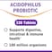 NBL Natural Probiotics 100 million, Supports Digestive and Intestinal Health, Probiotic Acidophilus, 120 Tablets