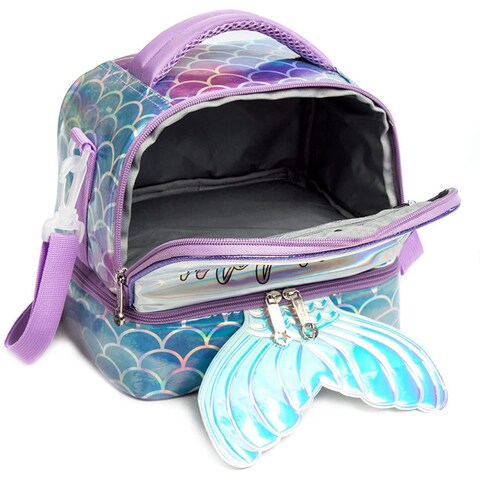 Eazy Kids Lunch Bag Set of 3 Mermaid - Purple