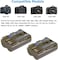 DMK Power BP-511 1560mAh Batteries with TC600C Car Charger Compatible with Canon EOS 5D 50D 40D 20D 30D 10D Digital Rebel 1D D60 300D D30 etc,