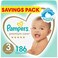 Pampers Premium Care Taped Baby Diapers, Size 3, 6-10 kg 186 Diapers