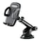KKmoon -  Windshield Car Phone Holder Dashboard Cell Phone Stand Universal Bracket Black