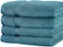 Comfy Set Of 4 Pure Cotton Hand Towel - Dark Blue