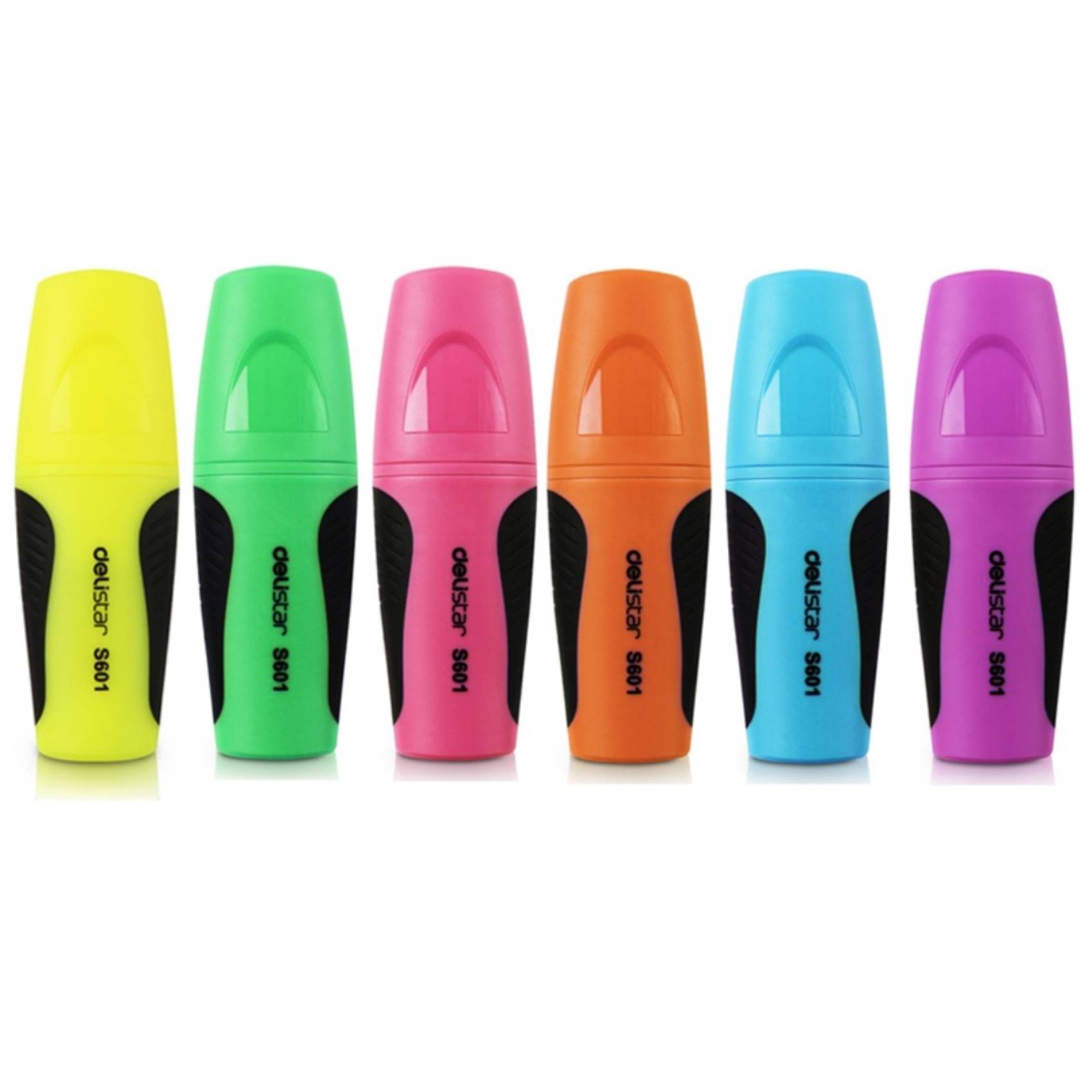 Deli Star Mini Highlighter Assorted 6 PCS