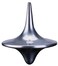 Rienar Accurate Spinning Top, Vintage Totem Zinc Alloy Silver Toy Gift