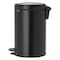 Newicon Pedal Bin 12L Black