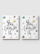Lowha Spiral Notebook With 60 Sheets And Hard Paper Covers With You Can Do It Doodle Stars Design, For Jotting Notes And Reminders, For Work, University, School