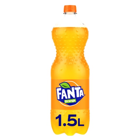 Fanta Orange Carbonated Soft Drink Pet 1.5L