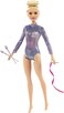 Barbie Rhythmic Gymnast Blonde Doll (12-In/30.40-Cm), Leotard &amp; Accessories Gtn65