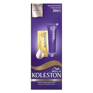 Wella Koleston Hair Color Cream 309/1Special Light Ash Blonde