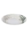 Royalford Melamine Soup Plate White/Green/Beige 10Inch