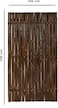 Egardenkart&reg; Premium Half Split Bamboo Panel Fence - Dark and Sustainable Outdoor Privacy Screen (H120xL100, Dark)
