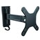 Monitor Wall Mount - Single Swivel - Supports Monitors 13&rdquo; to 34&rdquo; - VESA Monitor Wall Mount Bracket - Black (ARMWALLS)